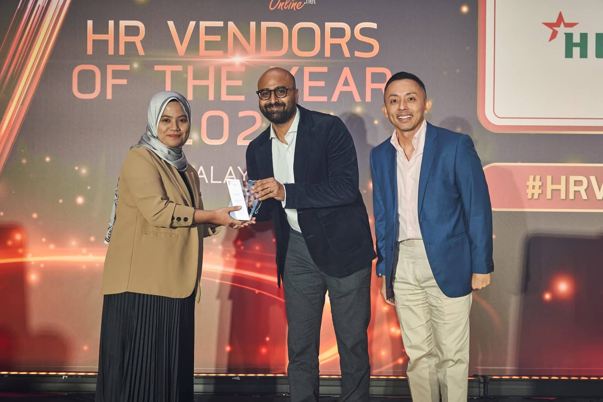 Hatch Asia Receiving Award